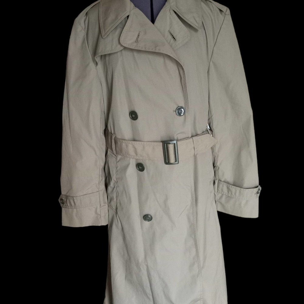 USMC Trench Coat All weather jacket, 38R